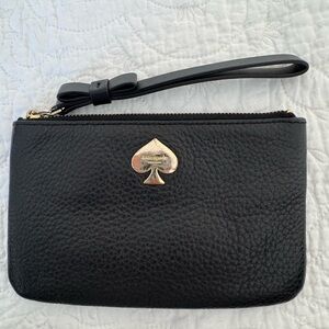 Kate Spade Black Wristlet